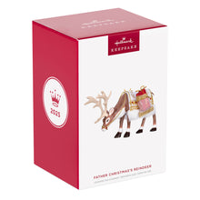 Load image into Gallery viewer, Hallmark Father Christmas&#39;s Reindeer 2025 LTD Ornament
