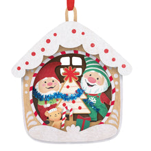Load image into Gallery viewer, Hallmark 5th Anniversary Gnome for Christmas Papercraft 2025 Ornament
