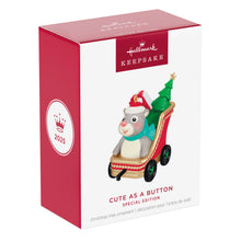 Load image into Gallery viewer, Hallmark Cute as a Button 2025 Special Edition LTD Ornament
