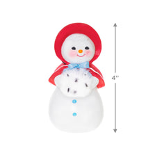Load image into Gallery viewer, Hallmark Sweet Snow Girl 2025  LTD Porcelain Ornament *coming in Oct
