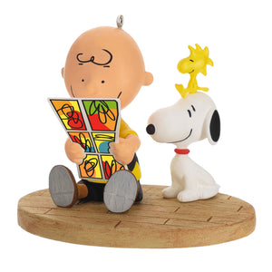 Hallmark The Peanuts® Gang Sunday Morning Funnies Ornament