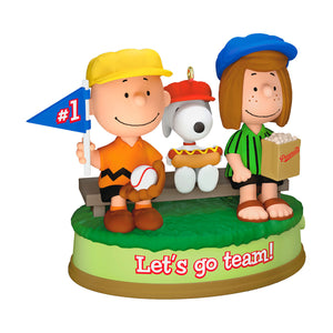 Hallmark The Peanuts® Gang Batter Up! Musical Ornament