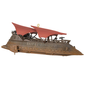 Hallmark Star Wars: Return of the Jedi™ Jabba's Sail Barge, The Khetanna™ Ornament With Sound