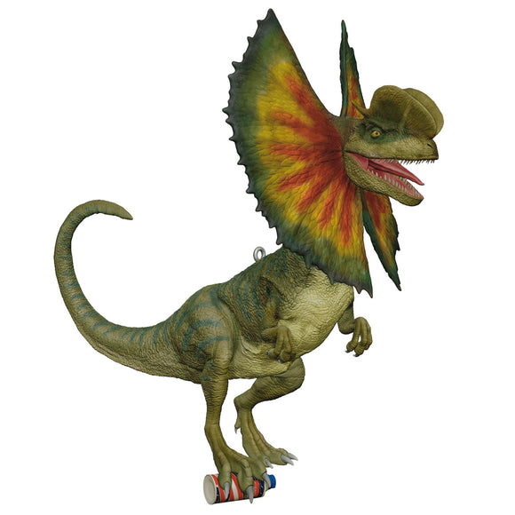 Hallmark Jurassic Park 30th Anniversary Dilophosaurus Ornament