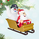 Hallmark Frosty the Snowman™ Frosty and Santa 2024 Ornament