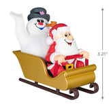 Hallmark Frosty the Snowman™ Frosty and Santa 2024 Ornament