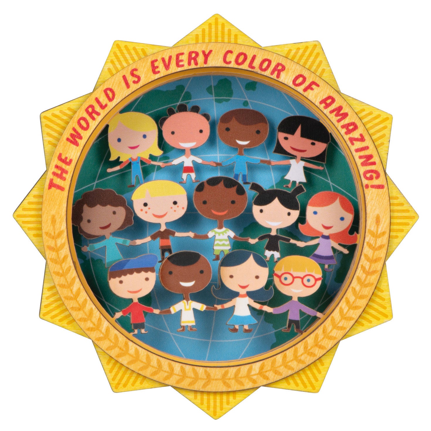 Hallmark UNICEF Every Color of Amazing Papercraft Ornament ...