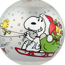 Load image into Gallery viewer, Hallmark Peanuts® 75th Anniversary Special Edition 2025 Glass Ornament *coming in Oct
