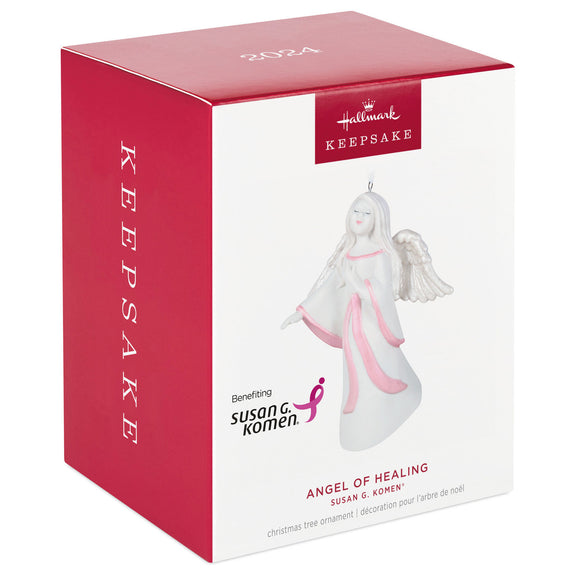 Hallmark Angel of Healing 2024 Porcelain Ornament Benefiting Susan G. Komen®