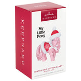 Hallmark Hasbro® My Little Pony Winter Chic Cotton Candy™ 2024 Ornament