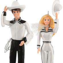 Load image into Gallery viewer, Hallmark Barbie™ and Ken™ Western Stars 2025 Ornaments, Set of 2 *coming in Oct
