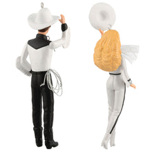 Load image into Gallery viewer, Hallmark Barbie™ and Ken™ Western Stars 2025 Ornaments, Set of 2 *coming in Oct
