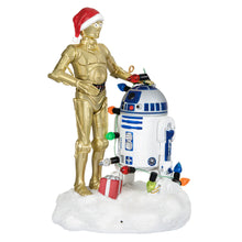 Load image into Gallery viewer, Hallmark Star Wars™ C-3PO™ and R2-D2™ Peekbuster 2024 Ornament With Motion-Activated Sound
