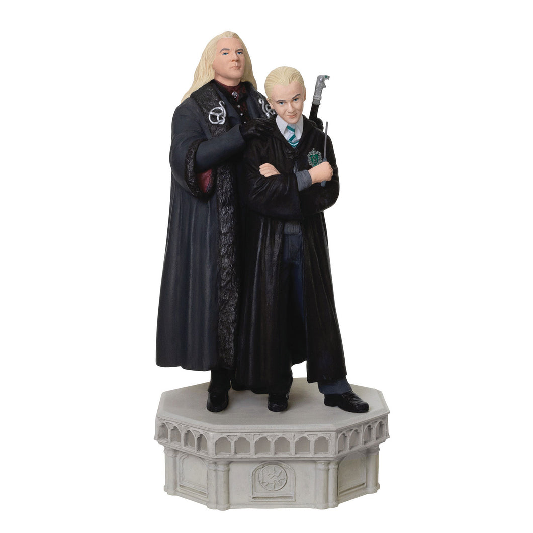 Hallmark Harry Potter and the Chamber of Secrets™ Collection Lucius and Draco Malfoy™ Ornament With Light and Sound