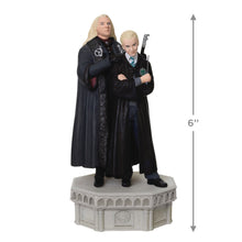 Load image into Gallery viewer, Hallmark Harry Potter and the Chamber of Secrets™ Collection Lucius and Draco Malfoy™ Ornament With Light and Sound
