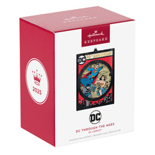 Load image into Gallery viewer, Hallmark DC Comics™ 90th Anniversary DC Through the Ages 2025 Papercraft Ornament *coming in Oct
