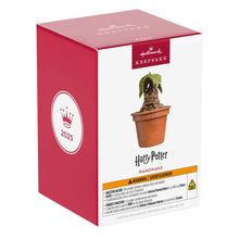 Load image into Gallery viewer, Hallmark Harry Potter™ Mandrake™ 2025 Ornament With Sound *coming in Oct
