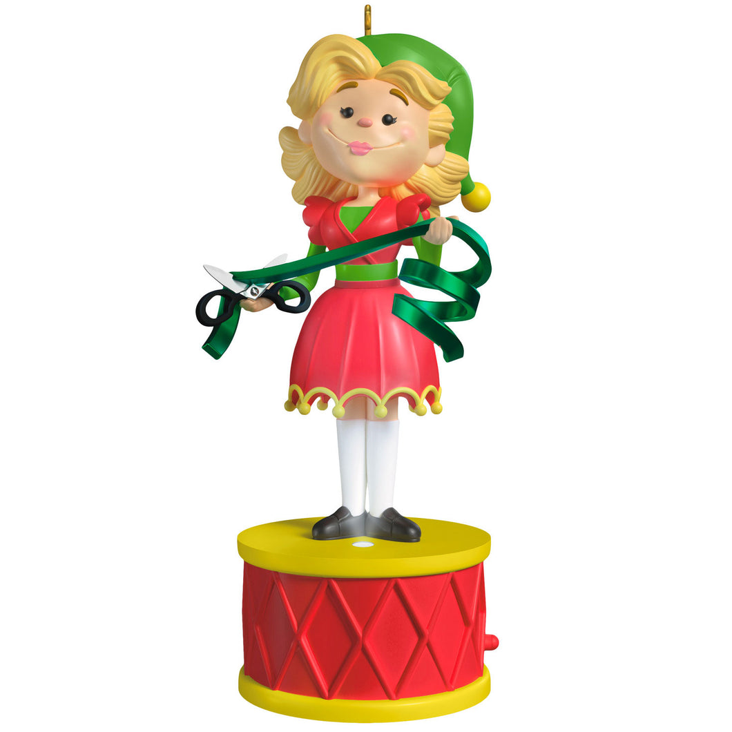 Hallmark Elf Collection Jovie 2025 Ornament With Light and Sound