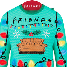 Load image into Gallery viewer, Hallmark Friends Could We Be Any More Festive? 2025 Sweater Musical Ornament With Light *coming in Oct
