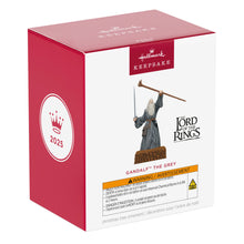 Load image into Gallery viewer, Hallmark The Lord of the Rings™ Gandalf™ the Grey 2025 Ornament With Sound *coming in Oct
