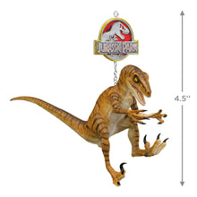 Load image into Gallery viewer, Hallmark Jurassic Park &quot;Clever Girl...&quot; 2025 Ornament
