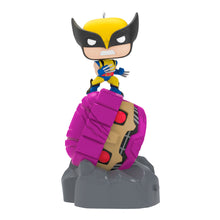 Load image into Gallery viewer, Hallmark Marvel X-Men Wolverine Defeats Sentinel Funko POP!® 2025 Ornament With Light
