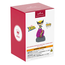 Load image into Gallery viewer, Hallmark Marvel X-Men Wolverine Defeats Sentinel Funko POP!® 2025 Ornament With Light
