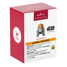 Load image into Gallery viewer, Hallmark Star Wars: Ahsoka™ Chopper™ 2025 Ornament With Sound

