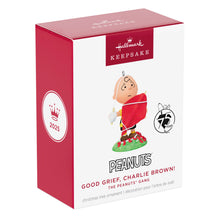 Load image into Gallery viewer, Hallmark The Peanuts® Gang 75th Anniversary Good Grief, Charlie Brown! 2025 Ornament
