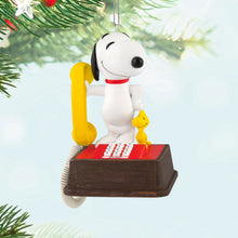 Load image into Gallery viewer, Hallmark Peanuts® 75th Anniversary Hello, Snoopy! 2025 Ornament With Sound
