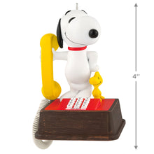 Load image into Gallery viewer, Hallmark Peanuts® 75th Anniversary Hello, Snoopy! 2025 Ornament With Sound
