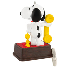 Load image into Gallery viewer, Hallmark Peanuts® 75th Anniversary Hello, Snoopy! 2025 Ornament With Sound
