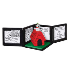 Load image into Gallery viewer, Hallmark Peanuts® 75th Anniversary Snoopy as The Flying Ace 2025 Musical Ornament
