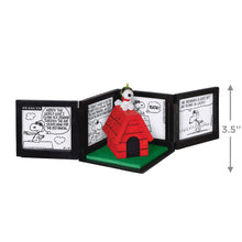 Load image into Gallery viewer, Hallmark Peanuts® 75th Anniversary Snoopy as The Flying Ace 2025 Musical Ornament
