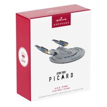 Load image into Gallery viewer, Hallmark Star Trek™: Picard U.S.S. Titan 2025 Ornament *coming in Oct
