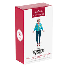 Load image into Gallery viewer, Hallmark Netflix Stranger Things &quot;What&#39;s Her Favorite Song?&quot; 2025 Ornament
