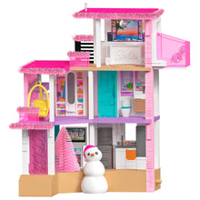 Load image into Gallery viewer, Hallmark Barbie™ Merriest Dreamhouse™ 2025 Musical Ornament With Light *coming in Oct
