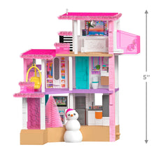 Load image into Gallery viewer, Hallmark Barbie™ Merriest Dreamhouse™ 2025 Musical Ornament With Light *coming in Oct
