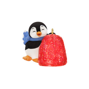 Hallmark Mini Petite Penguins A Gumdrop Greeting 2024 Ornament, 0.86"