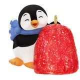 Hallmark Mini Petite Penguins A Gumdrop Greeting 2024 Ornament, 0.86"