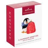 Hallmark Mini Petite Penguins A Gumdrop Greeting 2024 Ornament, 0.86"