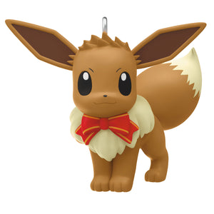 Hallmark Mini Pokémon Holiday Eevee Ornament, 1"