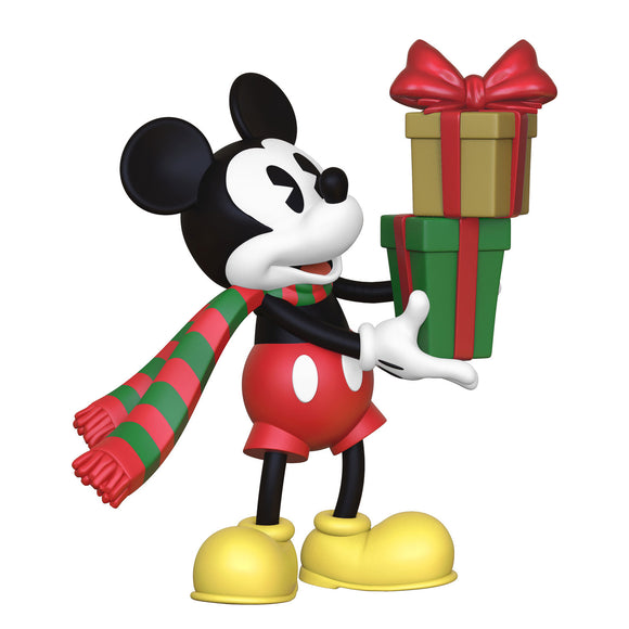 Hallmark Mini Disney Mickey Mouse Mickey's Special Delivery 2024 Ornament, 1.16