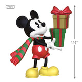 Hallmark Mini Disney Mickey Mouse Mickey's Special Delivery 2024 Ornament, 1.16"