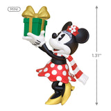 Hallmark Mini Disney Minnie Mouse Minnie's Special Delivery 2024 Ornament, 1.31"