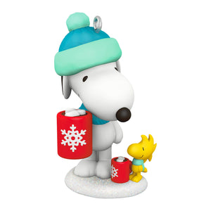 Hallmark Mini Peanuts® Winter Fun With Snoopy Ornament, 1.21"