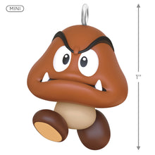 Load image into Gallery viewer, Hallmark Mini Nintendo Super Mario™ Goomba 2025 Ornament, 1&quot;
