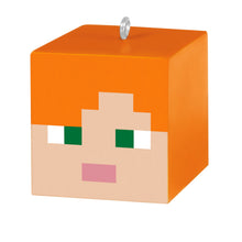 Load image into Gallery viewer, Hallmark Mini Minecraft Alex, Steve and Arctic Fox 2025 Ornaments, Set of 3
