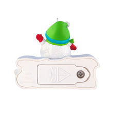 Load image into Gallery viewer, Hallmark Mini A Snowy 2025 Ornament With Light, 1.25&quot;
