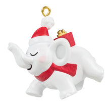 Load image into Gallery viewer, Hallmark Mini Festive White Elephant 2025 Ornament, 1&quot; *coming in Oct
